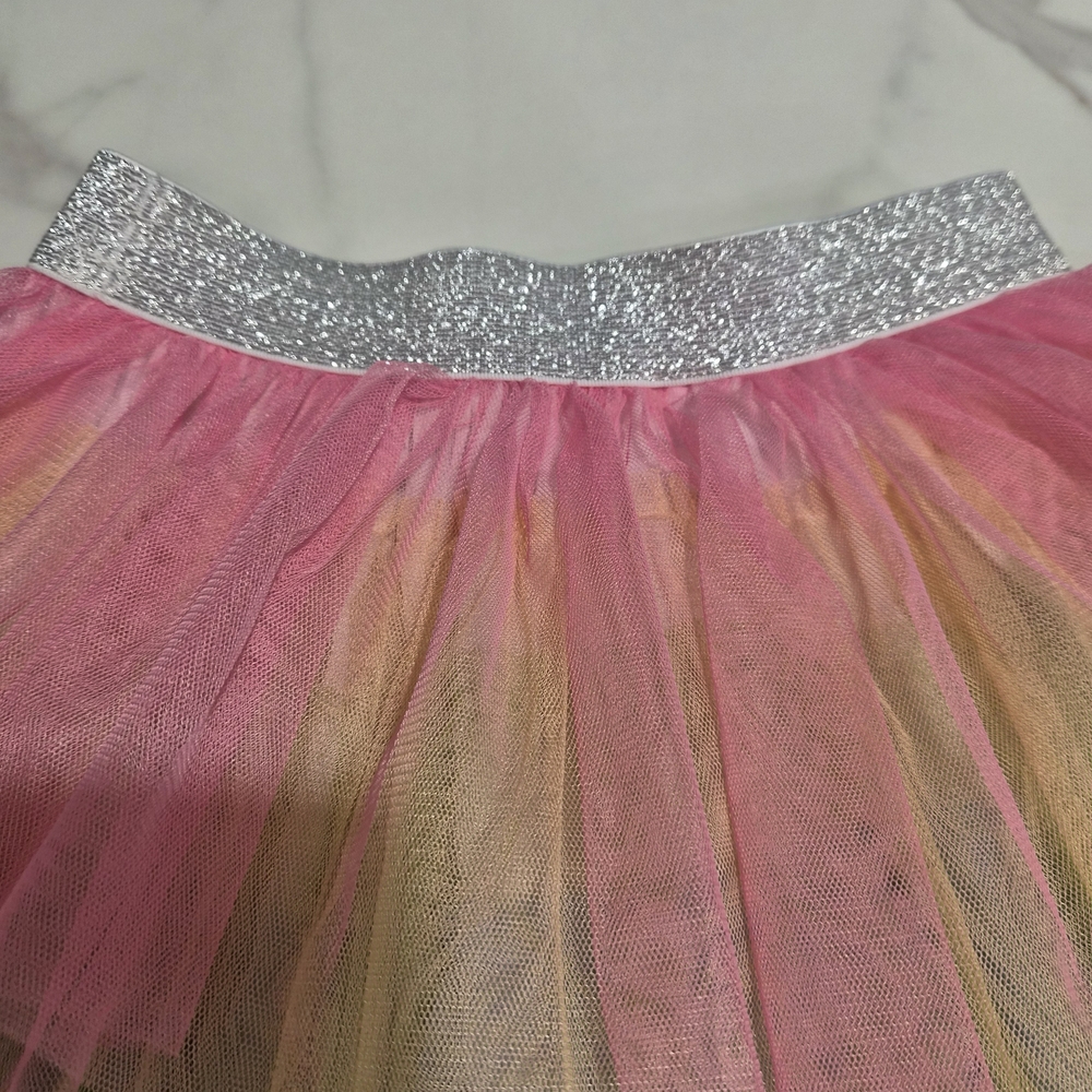 Rainbow Tutu Skirt, Girls size 9-10, EUC - Picture 7 of 8